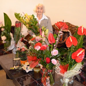 Jubilantka Margita Sadloňová