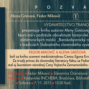 Pozvánka na Bibliotéku 2015