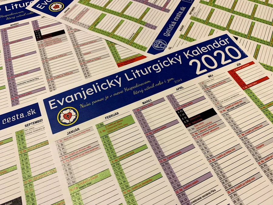 Evanjelický liturgický kalendár 2020