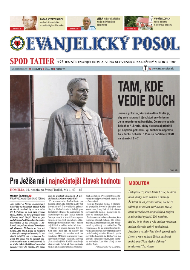 Prečítajte si v EPST č. 38