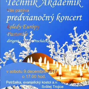 Adventné koncerty v Petržalke 9. a 12. 12.