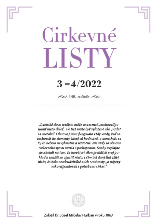 Z Cirkevných listov 3 – 4/2022