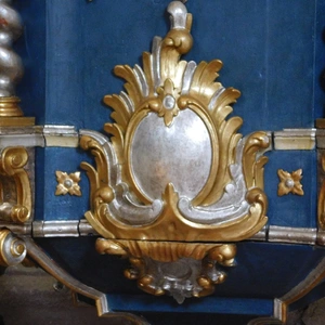 Kazateľnica po reštaurovaní - detail