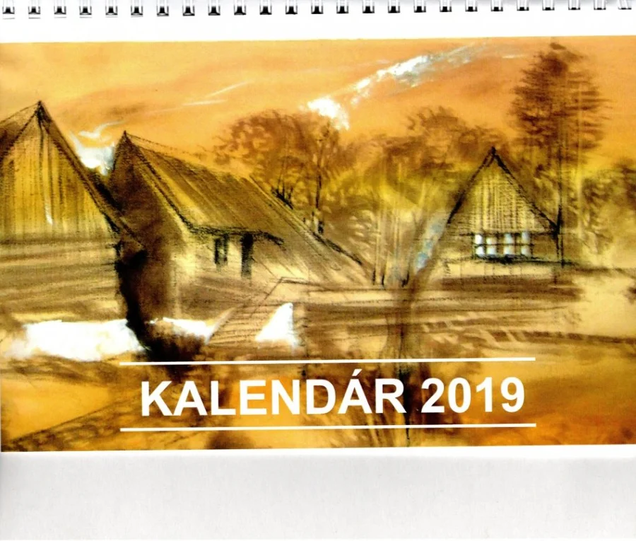 Do schránok v Príbovciach  aj tento rok obecný kalendár, predstavuje významného rodáka obce