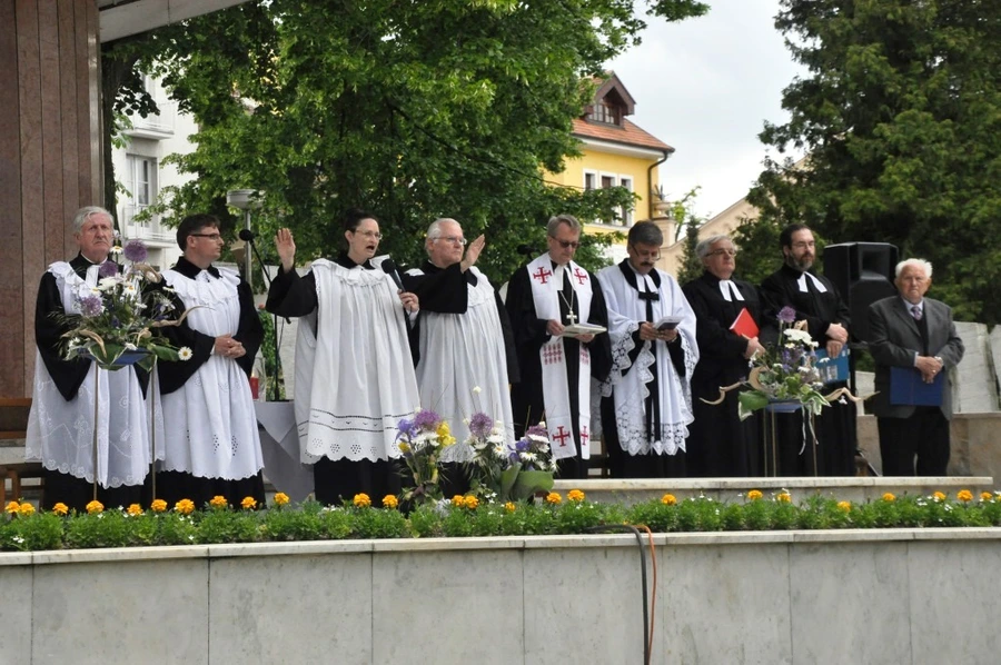 Služby Božie v piešťanských kúpeľoch 