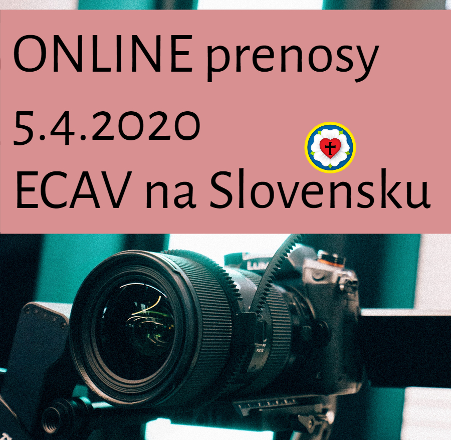 ONLINE prenosy 5.4.2020