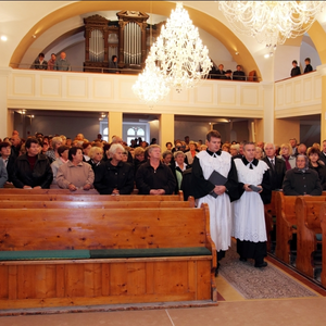 Služby Božie na záver Slávy šľachetným