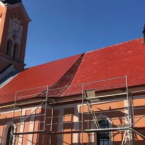 V Gemerskej Polome opravili strechu kostola