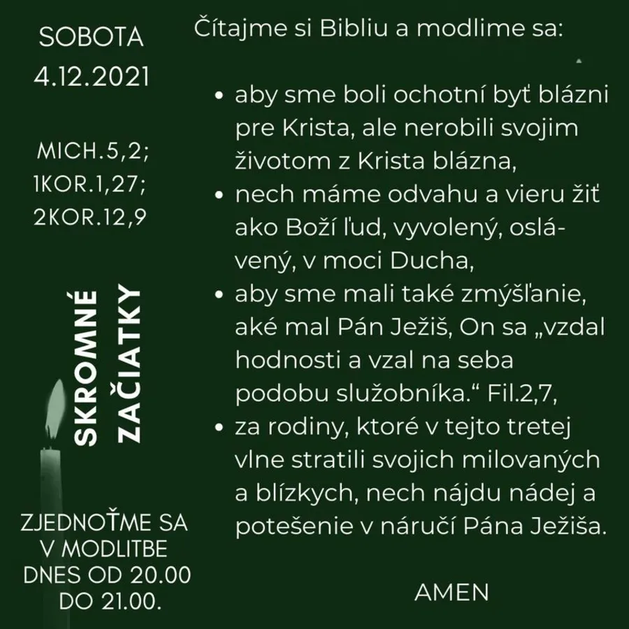 SKROMNÉ ZAČIATKY