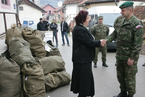 Slovenskí vojaci sa podieľali na humanitárnej pomoci v Bosne 