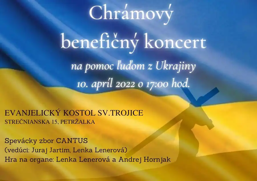 Chrámový benefičný koncert v Petržalke