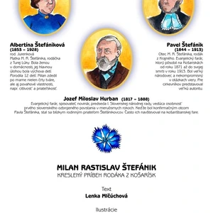 MILAN RASTISLAV ŠTEFÁNIK, kreslený príbeh rodáka z Košarísk