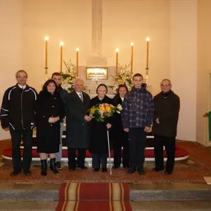 Z pohrebnej rozlúčky s evanjelickou a. v. farárkou sestrou Mgr. Ľudmilou Hudákovou