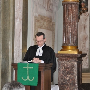 Miroslav Táborský kázal na Úrade vlády