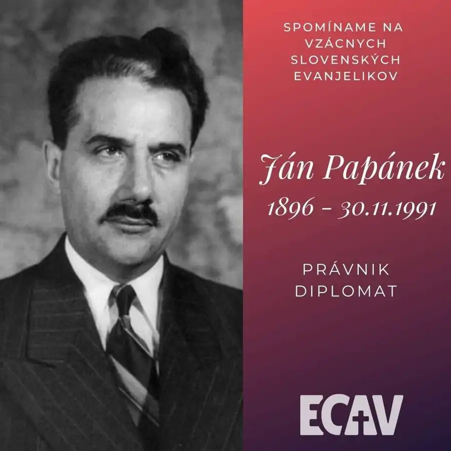 Spomíname na vzácnych evanjelikov: Ján Papánek