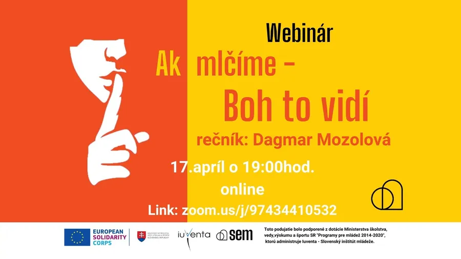 Webinár SEM o odvahe v neľahkých časoch