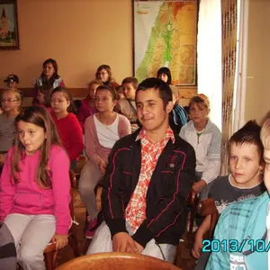 Stretnutie detí z detských besiedok v Novohrade    