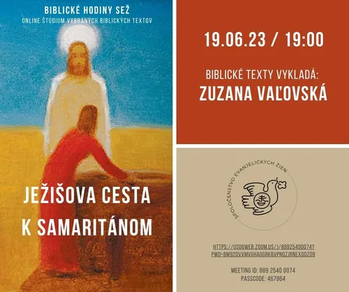 Biblická hodina SEŽ: Ježišova cesta k Samaritánom