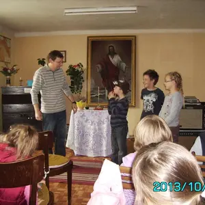 Stretnutie detí z detských besiedok v Novohrade    