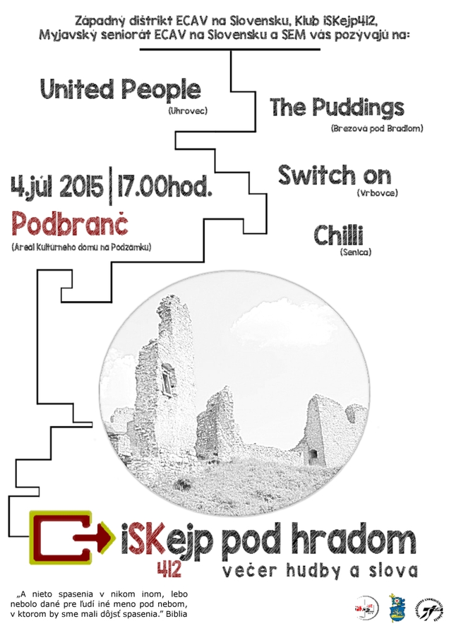 Pozvanie do Podbranča v sobotu 4. 7.