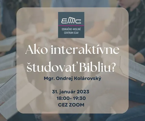 Ako interaktívne študovať Bibliu? 