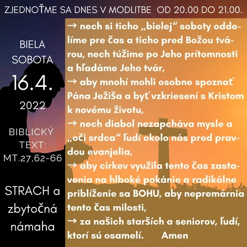 STRACH A ZBYTOČNÁ NÁMAHA