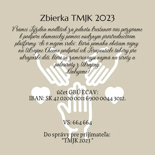 Zbierka TMJK 2023