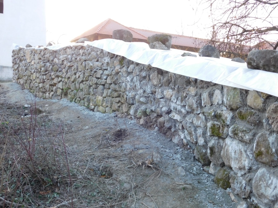 II. etapa obnovy ohradného múru 