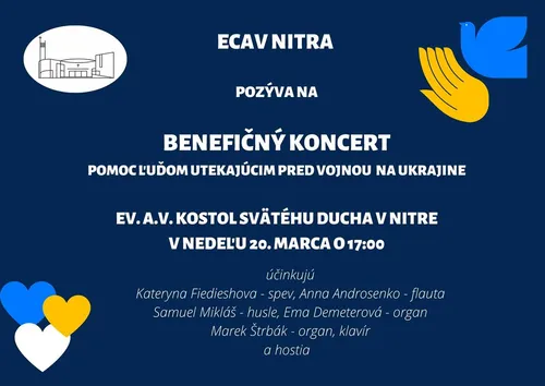 Benefičný koncert v Nitre