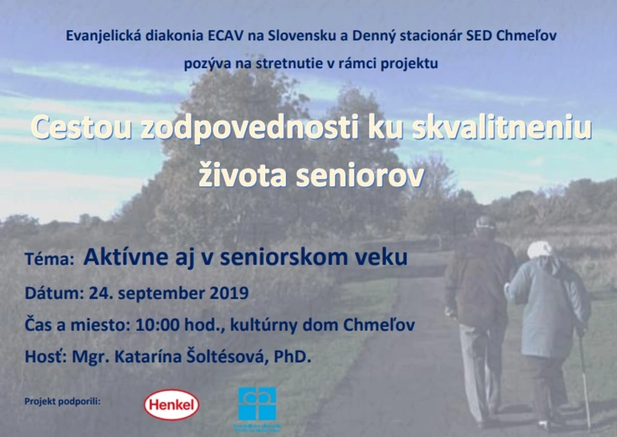 Aktívne aj v seniorskom veku