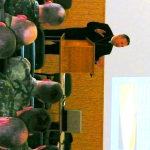 Generálny biskup u výsadkárov v Žiline