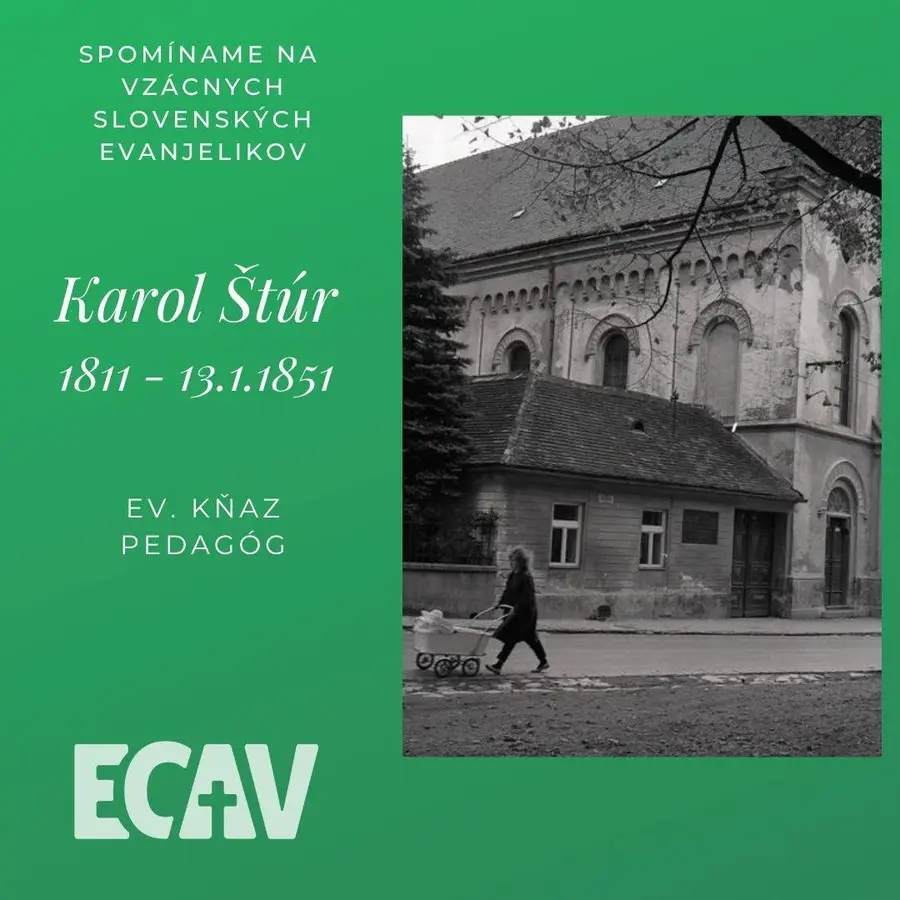 Spomíname na vzácnych evanjelikov: Karol Štúr