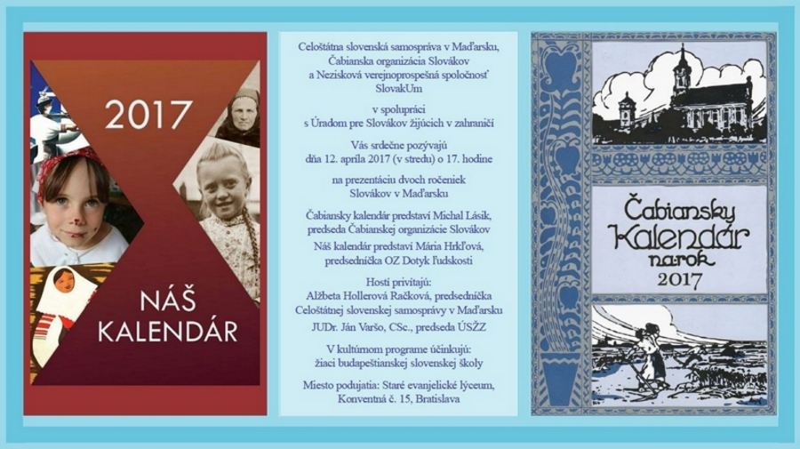 Prezentácia ročeniek Slovákov v Maďarsku  12. 4.