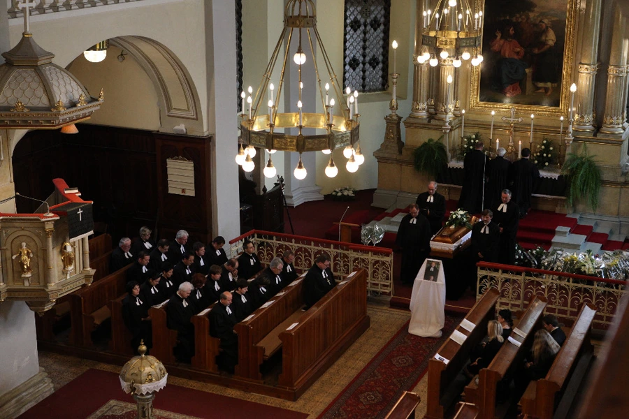 Pohrebná rozlúčka s bratom farárom ThMgr. Jánom Jágerským 