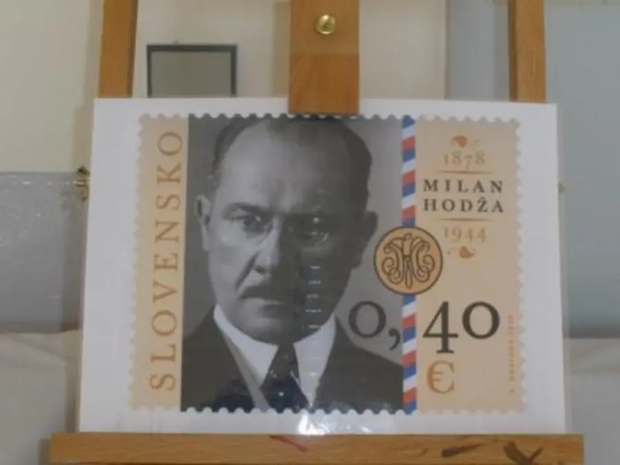 Aj Milan Hodža má poštovú známku