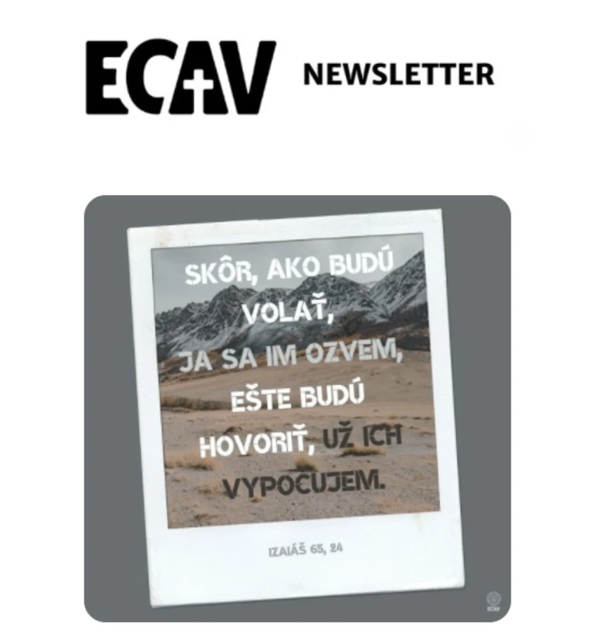 Najnovší newsletter ECAV je opäť plný informácií
