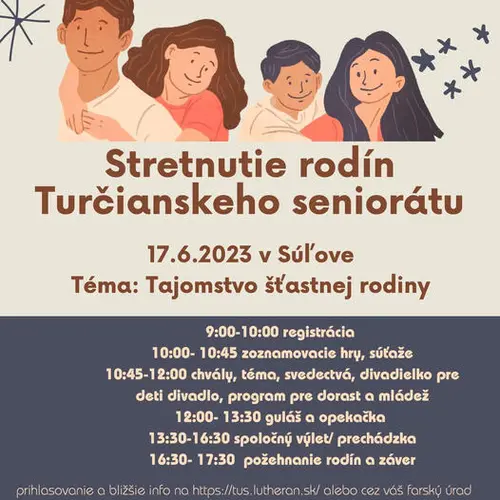 Stretnutie rodín Turčianskeho seniorátu