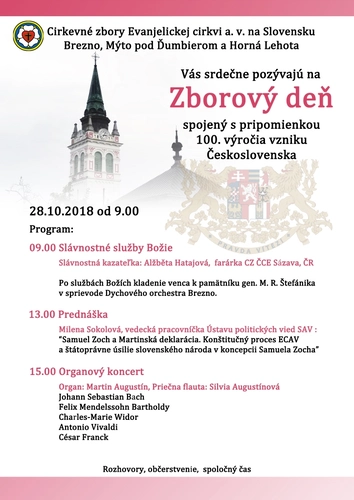 Pozvanie do Brezna 28. 10.