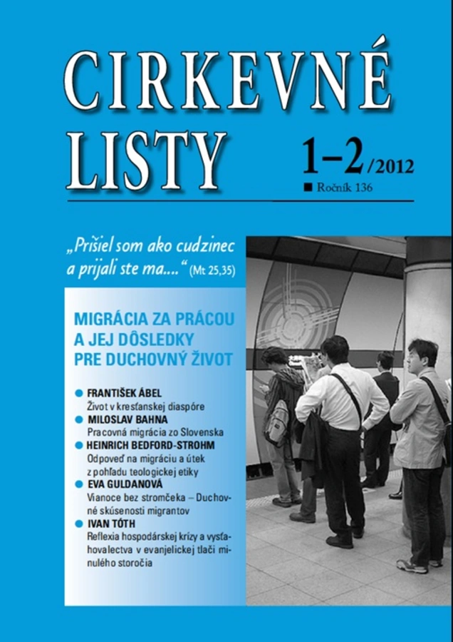 Vyšlo dvojčíslo Cirkevných listov