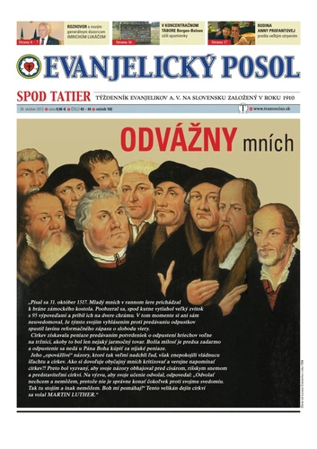 Vyšlo Reformačné dvojčíslo EPST