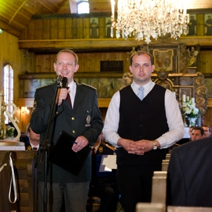 Koncert kapely ministerstva vnútra vo Svätom Kríži