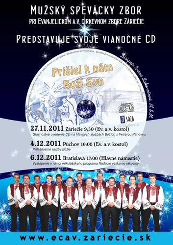 Vianočné CD MSZ pri CZ ECAV Záriečie