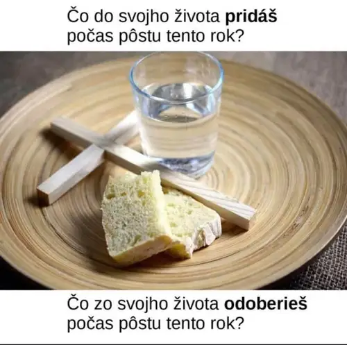 Pôstne modlitby