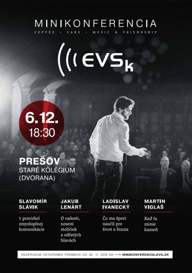 Minikonferencia EVS v Prešove