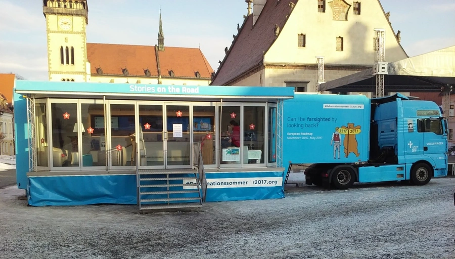 Bardejovská zastávka európskeho kamiónu