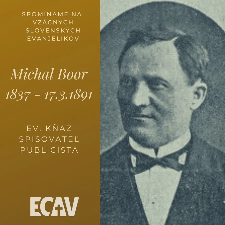 Spomíname na vzácnych evanjelikov: Michal Boor