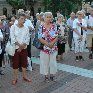 Stretnutie pri Pamätníku znovuosídlenia v Békešskej Čabe