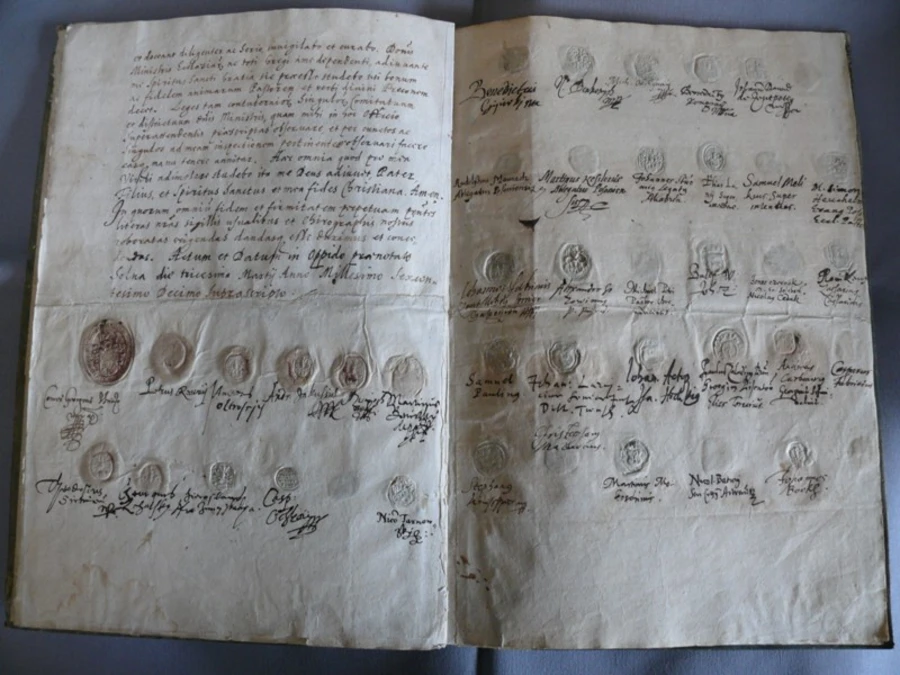 Aktá a závery – Zákony a ustanovenia Žilinskej synody z roku 1610