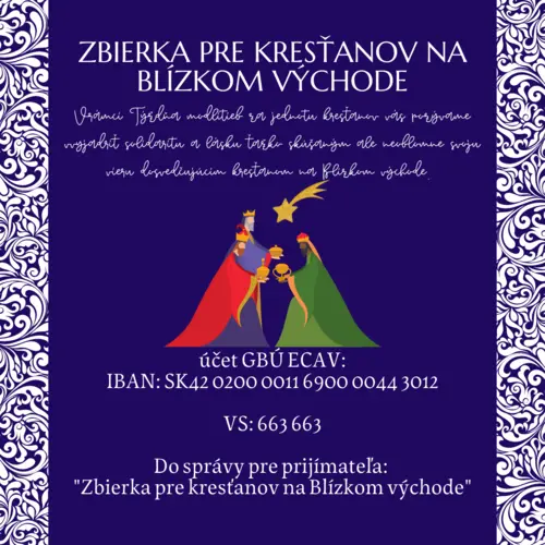 Uzatvárame zbierku pre kresťanov na Blízkom východe