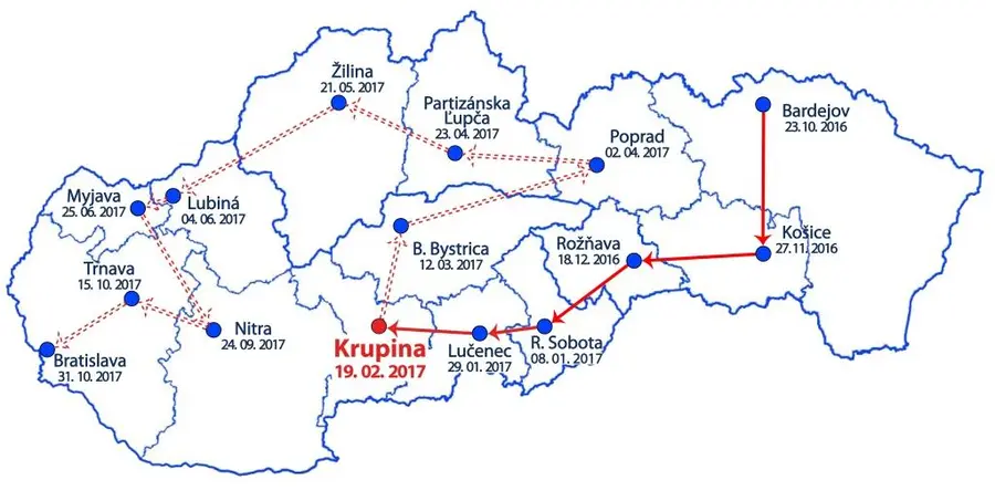 Zo 6. seniorálneho stretnutia k 500. výročiu reformácie v Krupine